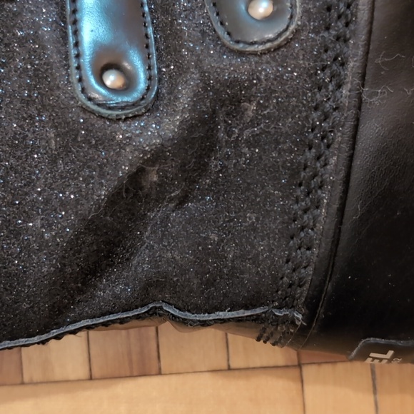 Sorel Tofino black glitter sparkle waterproof winter boots size 6 - Picture 9 of 12